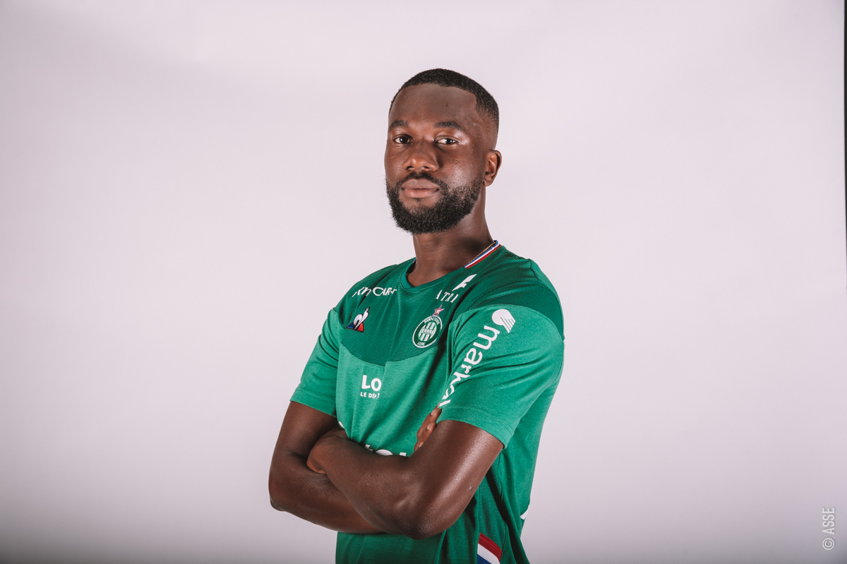 JeanEudes Aholou en Vert en photos Médiathèque, ASSE