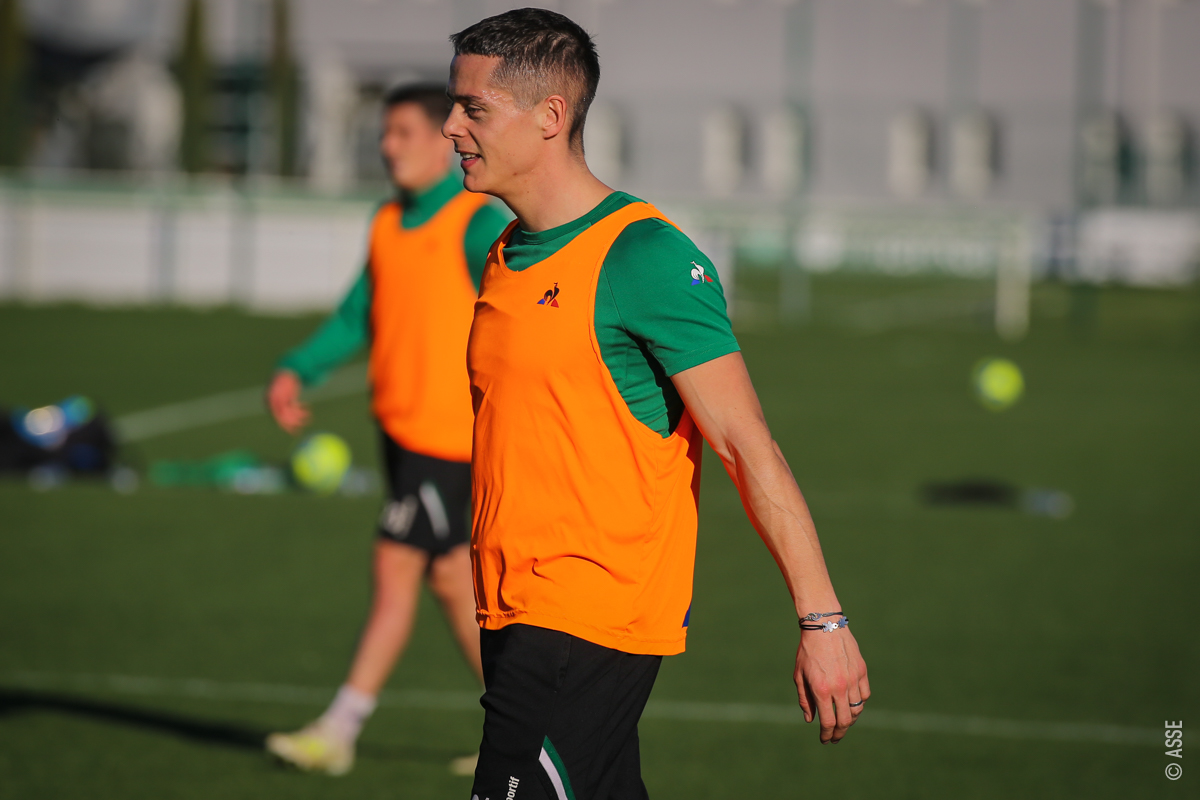 Romain Hamouma en photos Médiathèque, ASSE