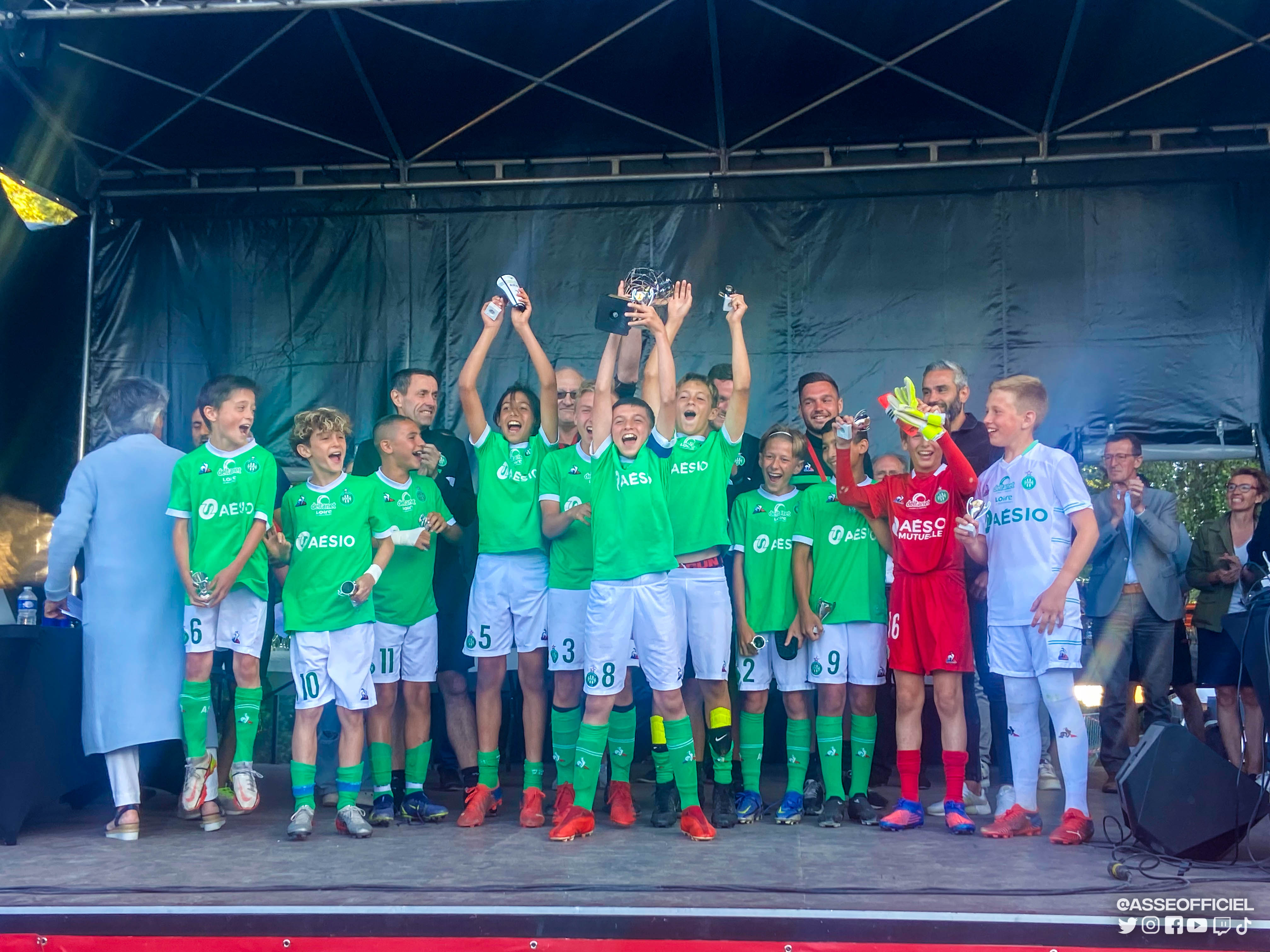 U12 Les Verts S Illustrent A La Coal Cup