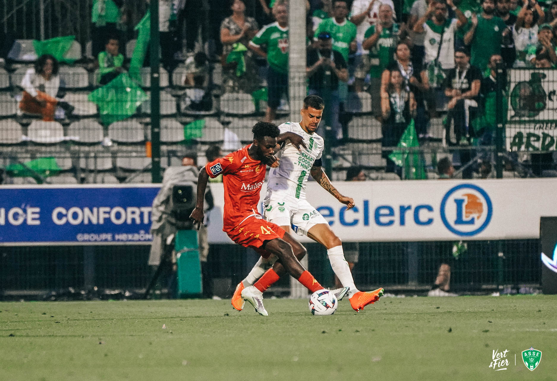 Porte-clés Officiel AS Saint-Étienne - Ligue 1, Matière Souple, Sous Licence ASSE