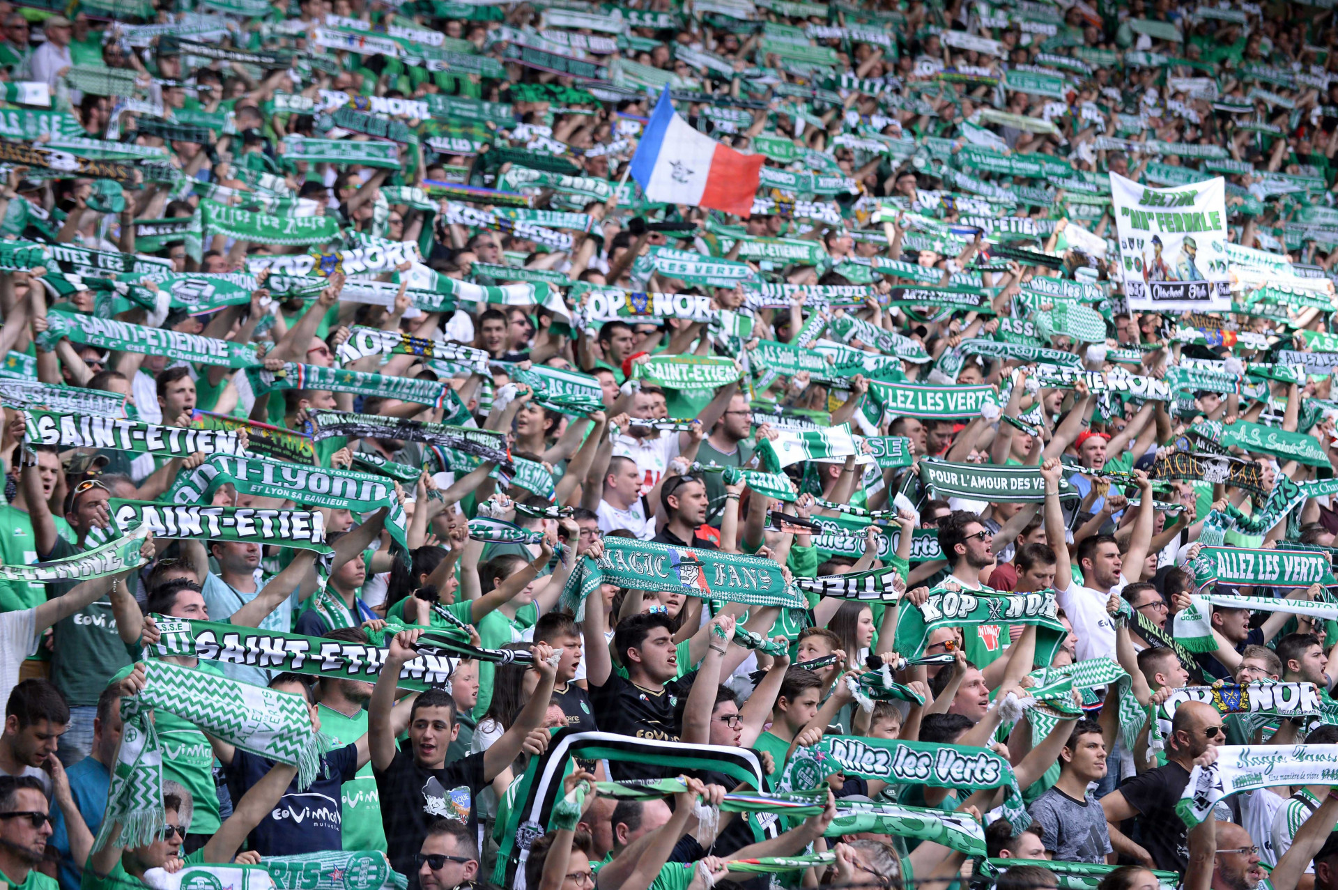 L'AS Saint-Etienne fière de ses supporters !