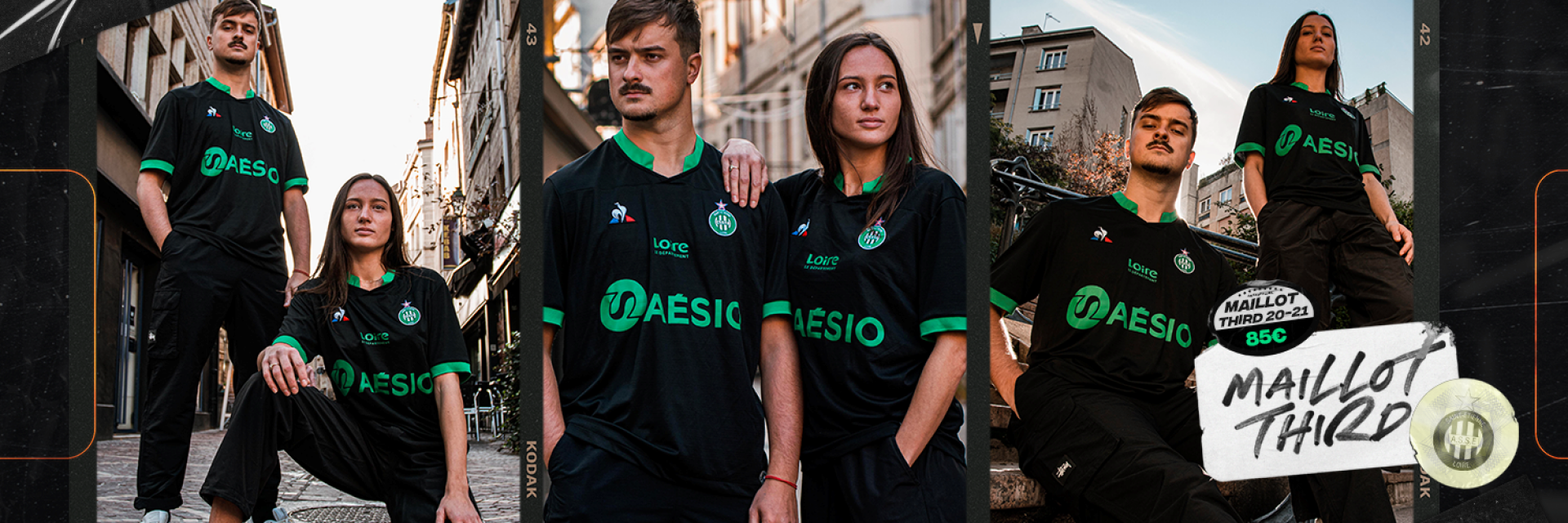 maillot saint etienne 2020 2021