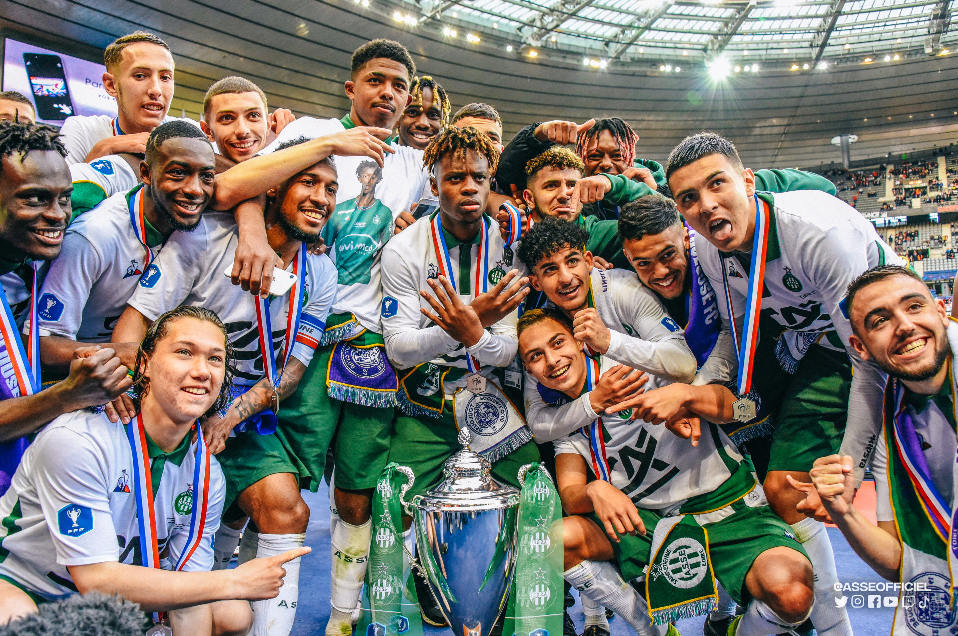 Coupe de la Ligue : victoire historique des Verts !