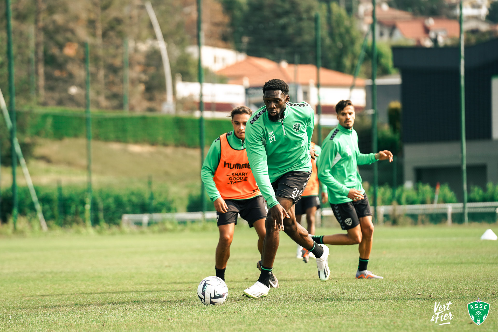ENTRAÎNEMENT - Jeux réduits pour les Verts