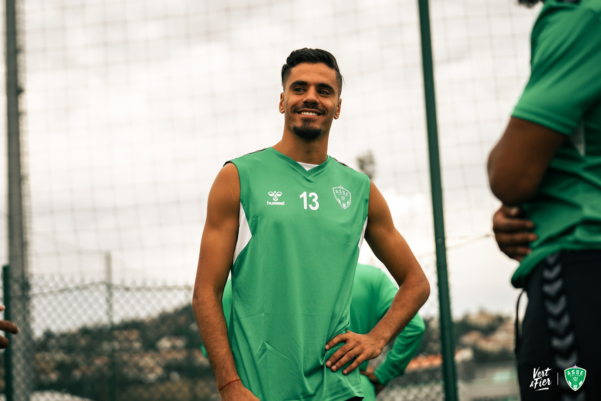 Entraînement - Mahmoud Bentayg fait ses premiers pas en Vert