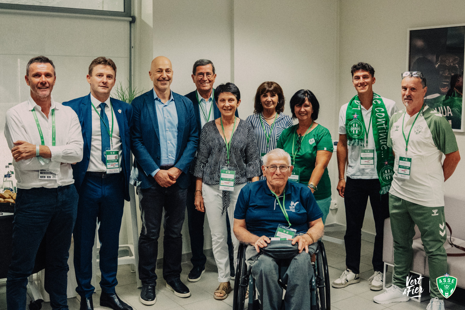 Vert l'Avenir - L'AS Saint-Étienne labellisée Club Handisport