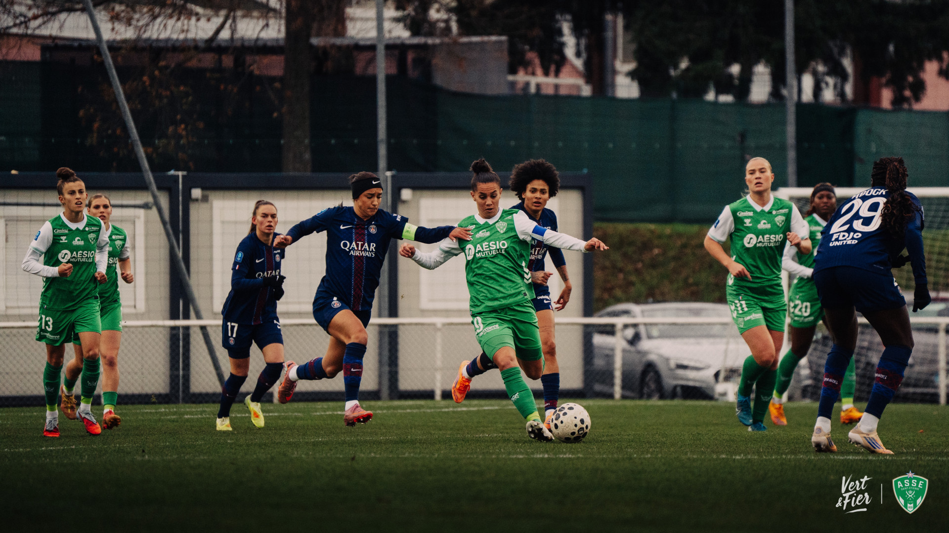 #ASSEPSG - À dix, les Vertes inquiètent le PSG mais s'inclinent