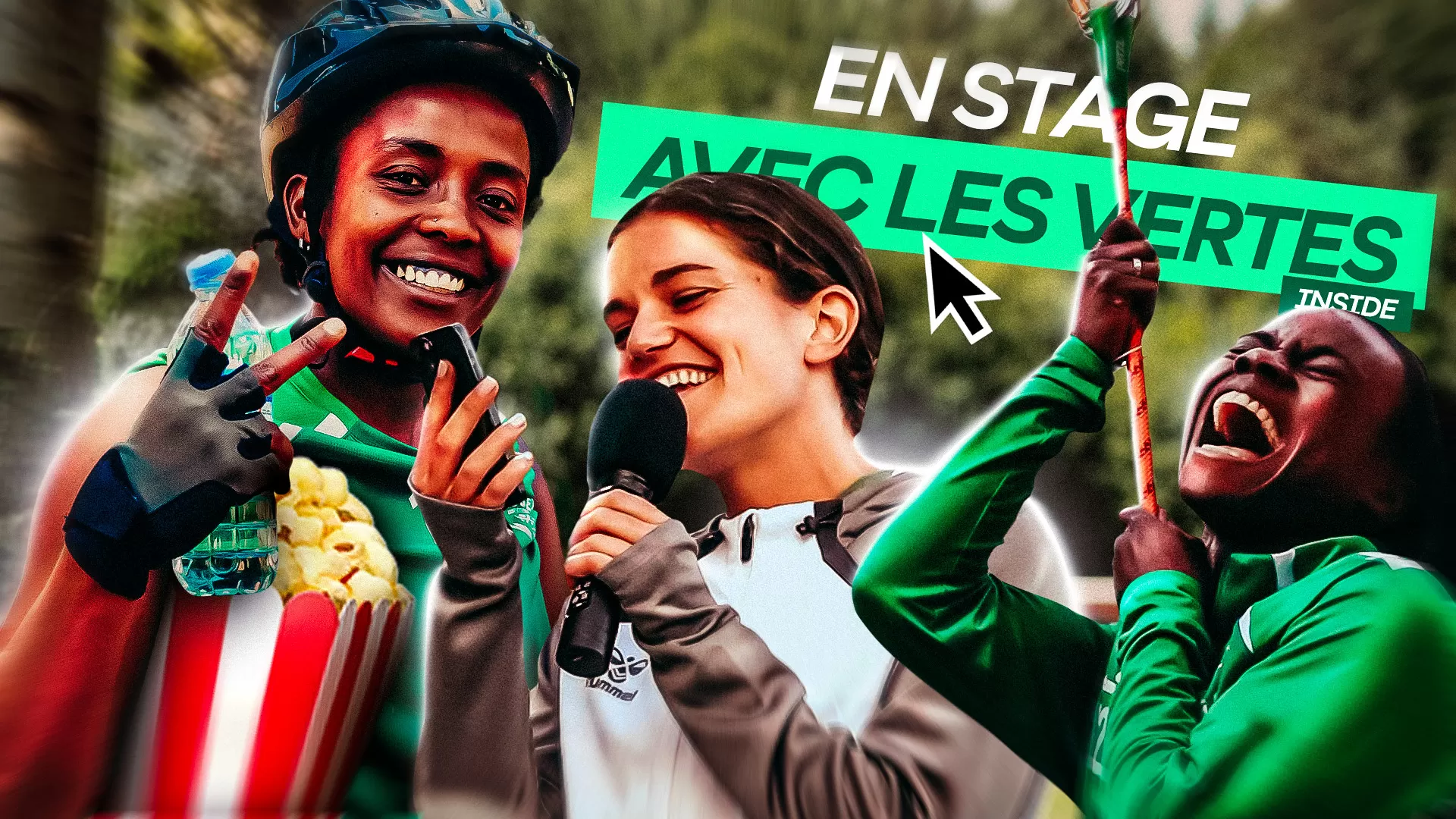 En stage avec les Vertes ! 💚 - Inside Spécial
