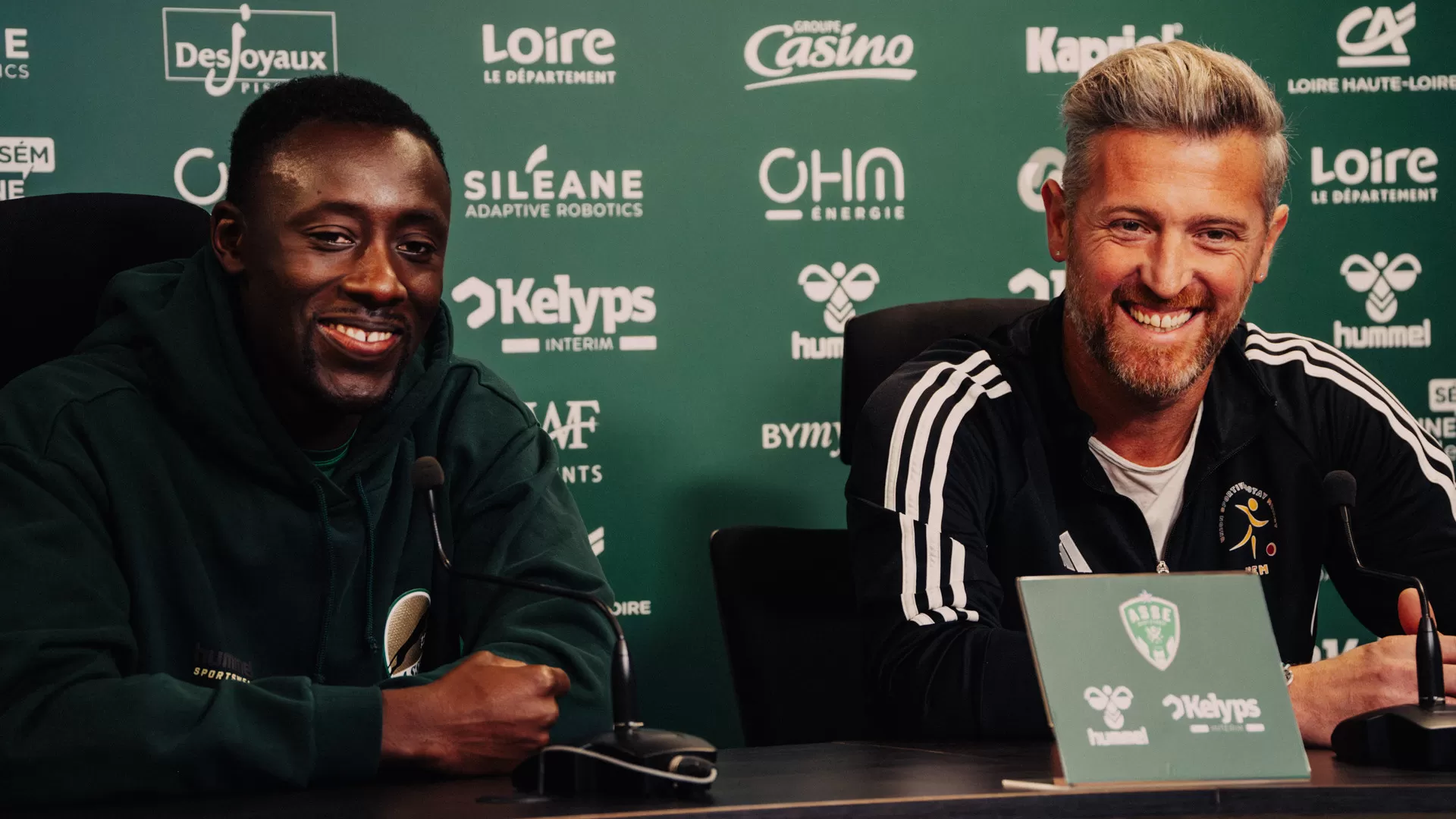 La conférence de presse avant ASSE - Écotay Moingt