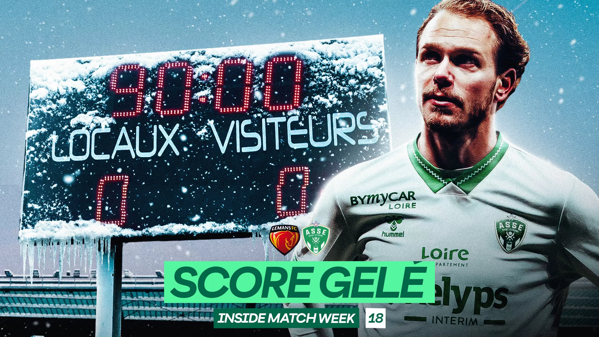 Inside Match Week #18 : Score gel&eacute;