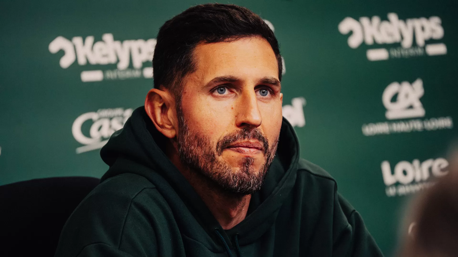 Philippe Montanier et Brice Maubleu avant #ASSEFCA