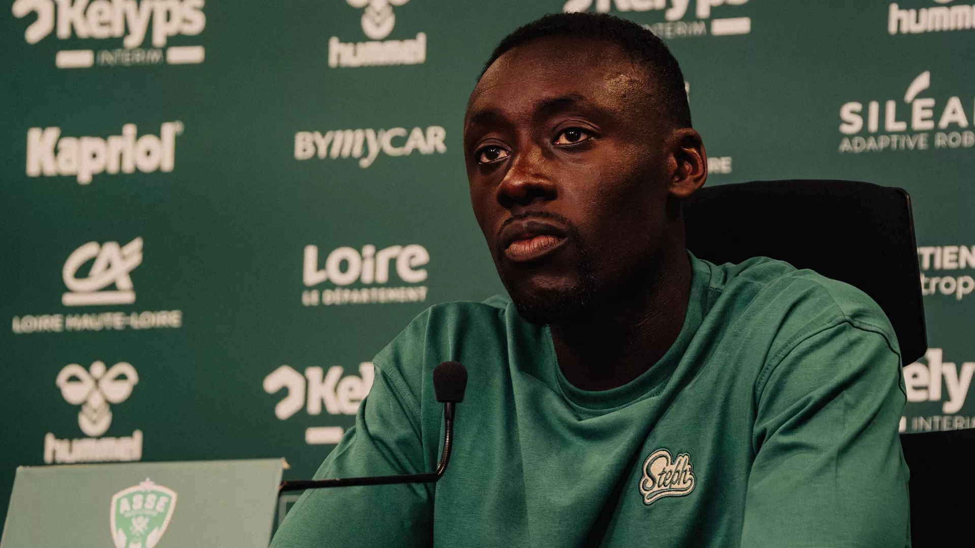 Philippe Montanier et Dennis Appiah avant #ASSEASC
