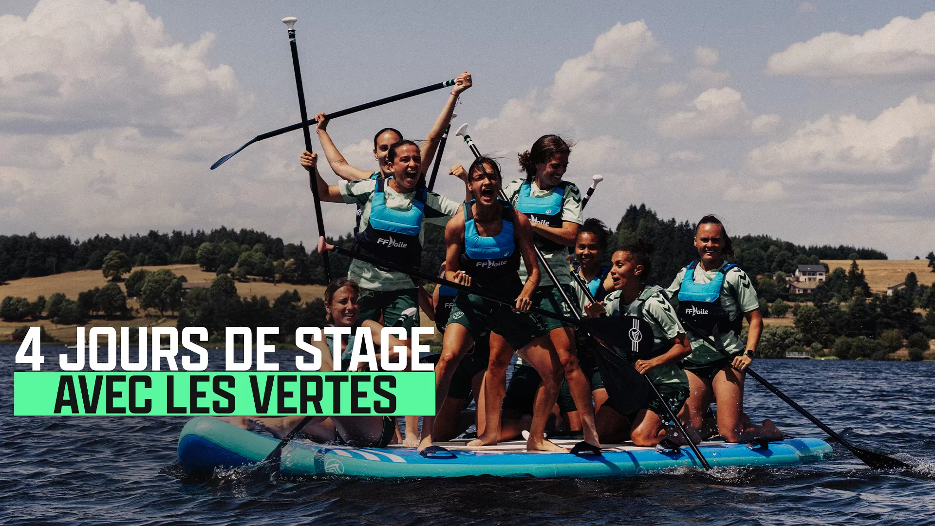 En stage avec les Vertes ! 👸