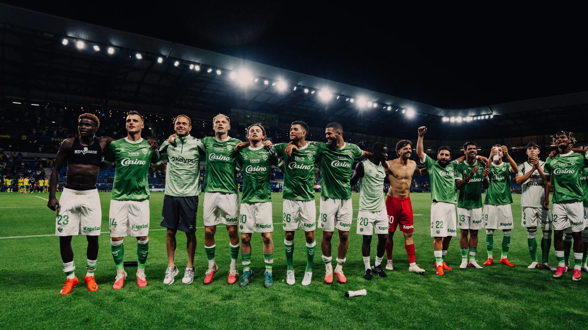 Les Verts offrent une PREMI&Egrave;RE JOIE &agrave; leur parcage ! 💪