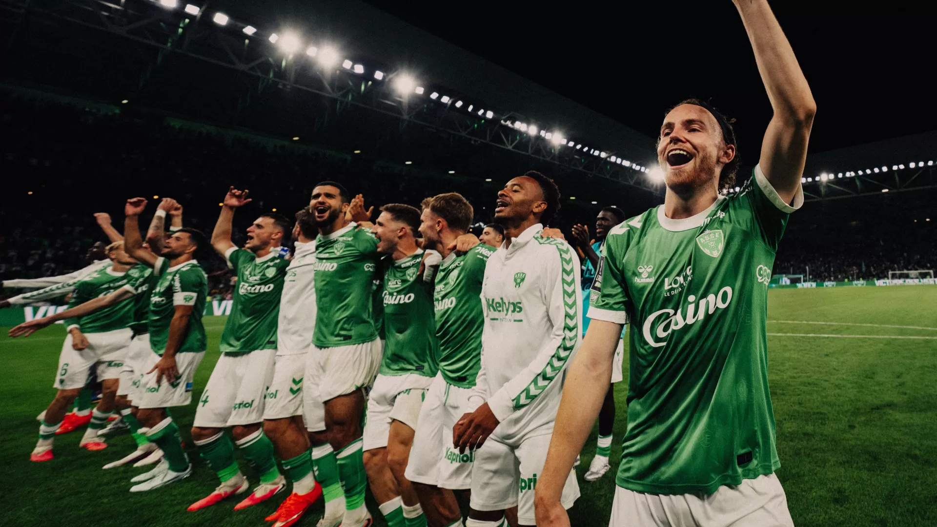 Explosion du Chaudron, la joie des Verts 