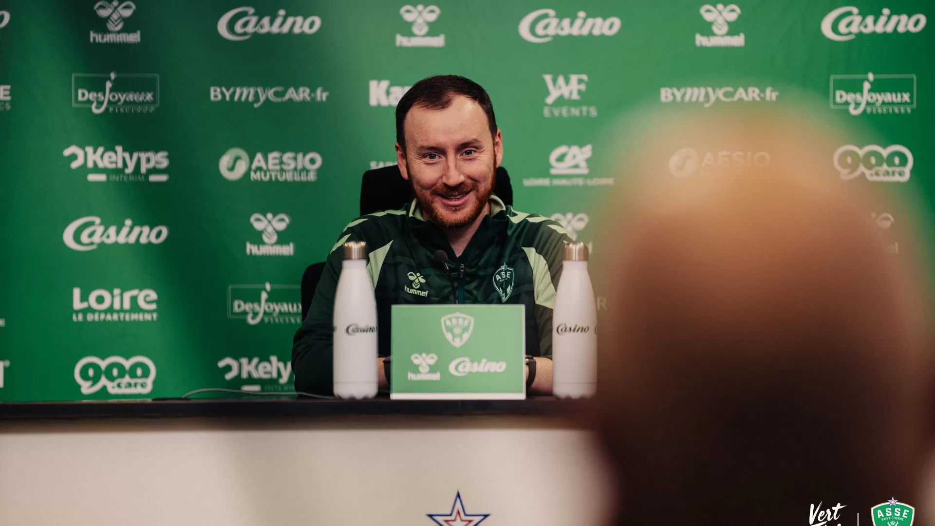 Ian Cathro et Irvin Cardona avant #ASSERAF