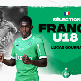 Lucas Gourna avec les Bleuets