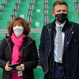 Fabienne Couvreur: "Un très beau partenariat avec l'ASSE"