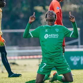 Les 4 buts des Verts en vidéo face à La Duchère