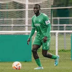 Bryan Nokoué avec les U23 du Cameroun