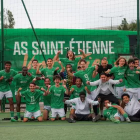 Poster ASSE (Saint-Étienne) - Effectif Saison 2008/2009 - Avec Matuidi
