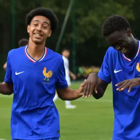 Djylian N'Guessan, buteur, et Paul Eymard démarrent fort à l'EURO U17