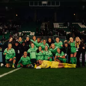 La victoire des Vertes en photos