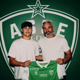Lucas Reynaud rejoint l'ASSE et signe son premier contrat professionnel 