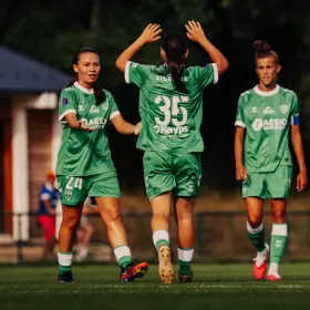 Le second match de pr&eacute;pa' des Vertes en images !