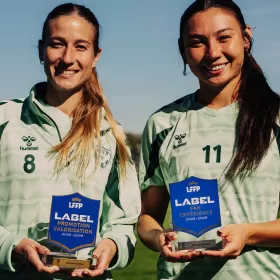 L'AS Saint-&Eacute;tienne r&eacute;compens&eacute;e par deux Labels LFFP !