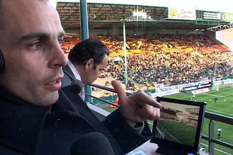Jérémie Janot apprenti commentateur