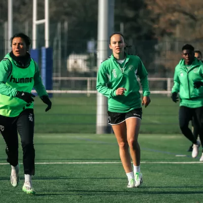 Travail devant le but pour les Vertes