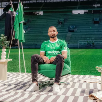 Les premières photos en Vert de Mahmoud Jaber