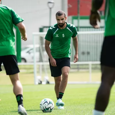 Première séance pour Mahmoud Jaber !