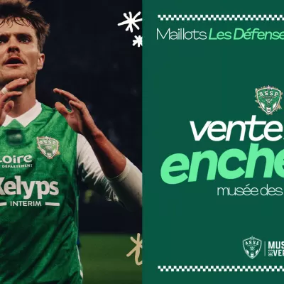 Procurez-vous les maillots des Verts d'ASSE-Bastia