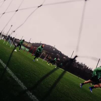 L'entra&icirc;nement des Verts du 28 janvier !