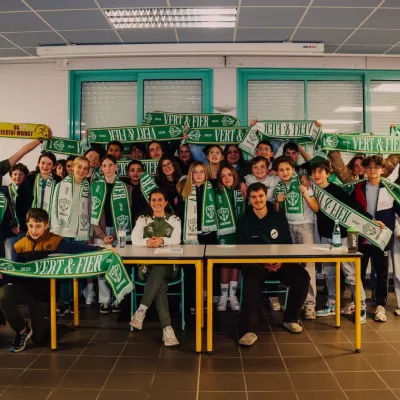 Quand le football se conjugue en anglais au coll&egrave;ge de Balbigny