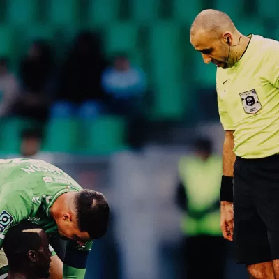 Faouzi Benchabane au sifflet