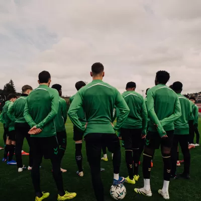 Jeu et finition au programme ce matin !