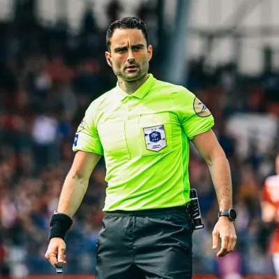 Romain Lissorgue au sifflet