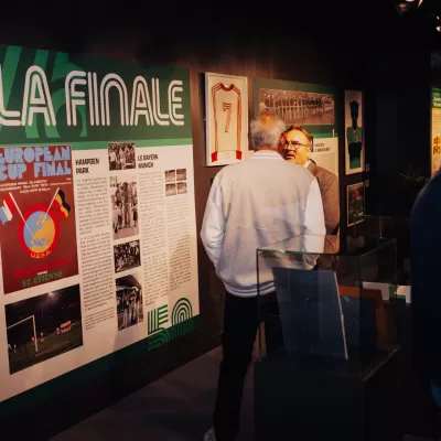 "Les Verts 1976 : une passion fran&ccedil;aise" : une inauguration en forme d'hommage 