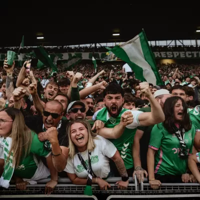 Les photos du Peuple Vert contre Amiens !