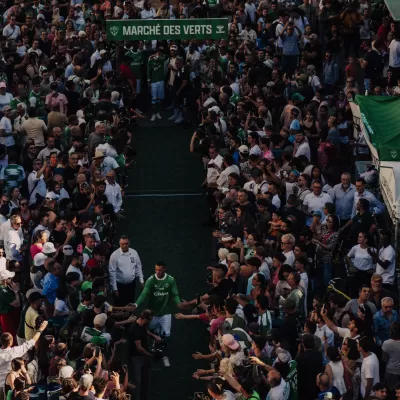 C'&eacute;tait le March&eacute; des Verts !