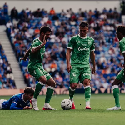 Le match face aux Rangers en photos !