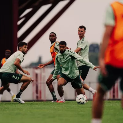 Le premier week-end de stage des Verts en photos !