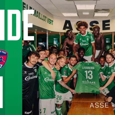 Le film de ASSE - Clermont : Une &eacute;quipe en construction 