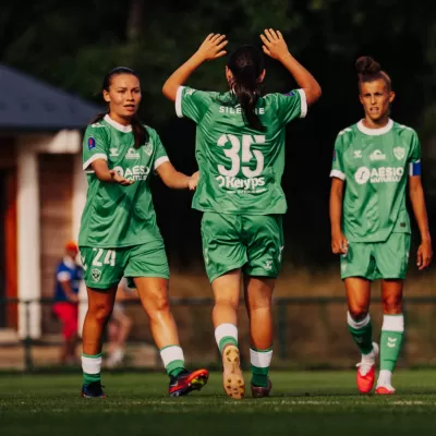 Le second match de pr&eacute;pa' des Vertes en images !