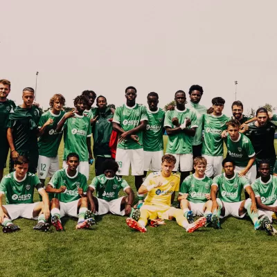 Les Verts sur le podium du Tournoi europ&eacute;en U21 de Ploufragan