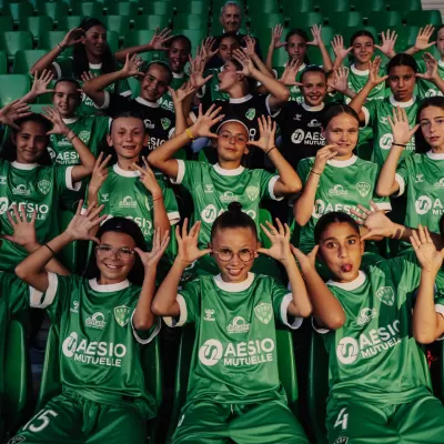 Les coulisses des photos officielles des jeunes &eacute;quipes