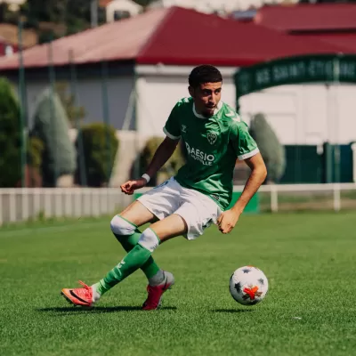 Nadir El Jamali avec l'&Eacute;quipe de France U20